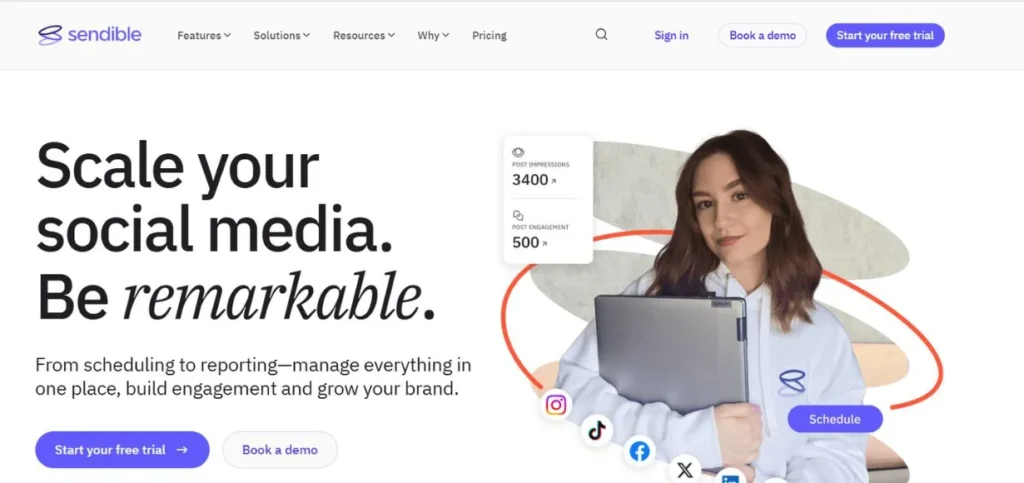 Sendible - LinkedIn Marketing Tools
