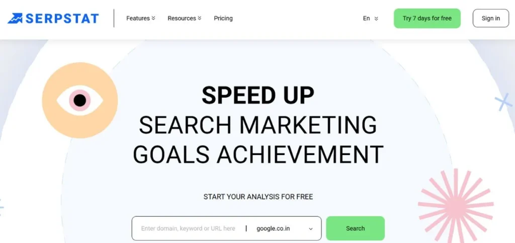 Serpstat - SE Ranking Alternatives