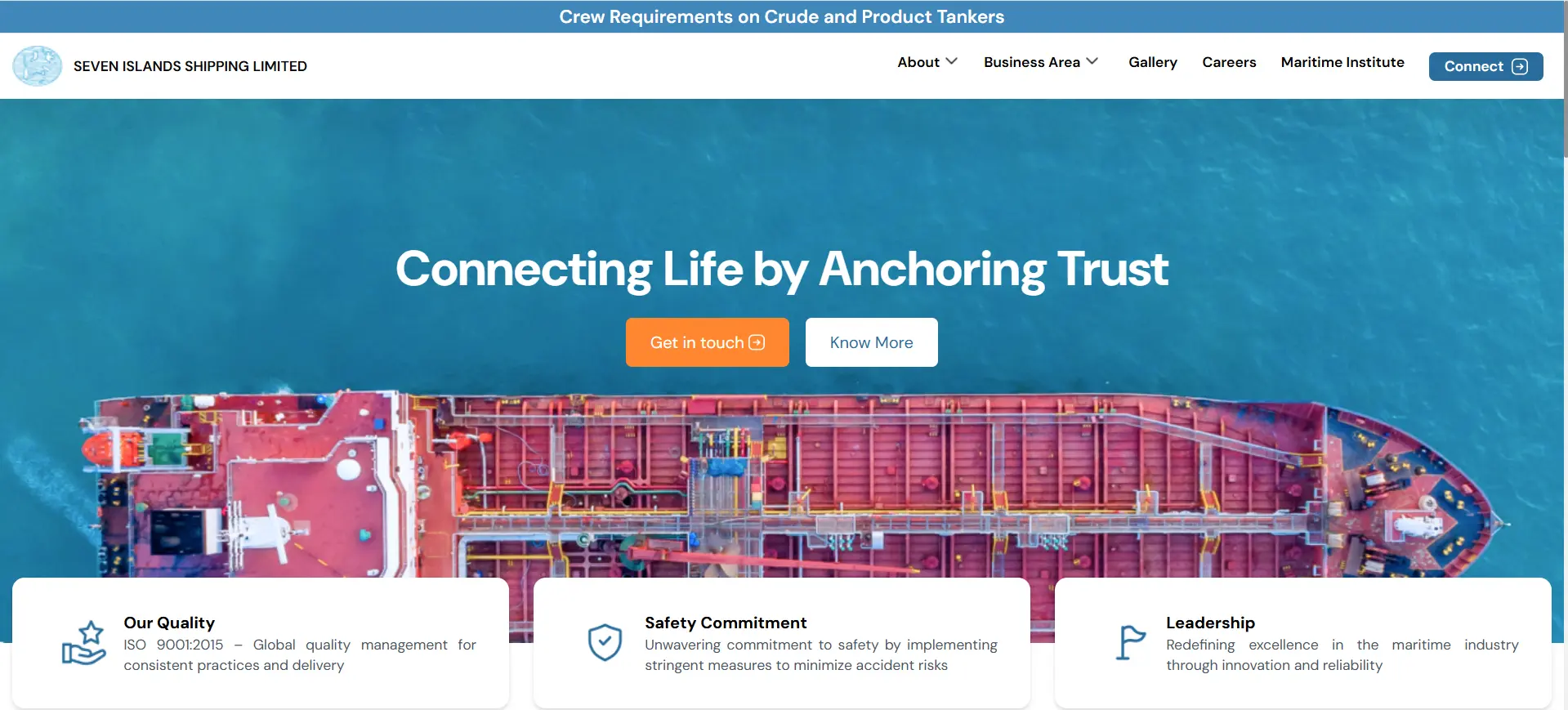 Shipping Companies in Andheri - Seven Islands Shipping Limited