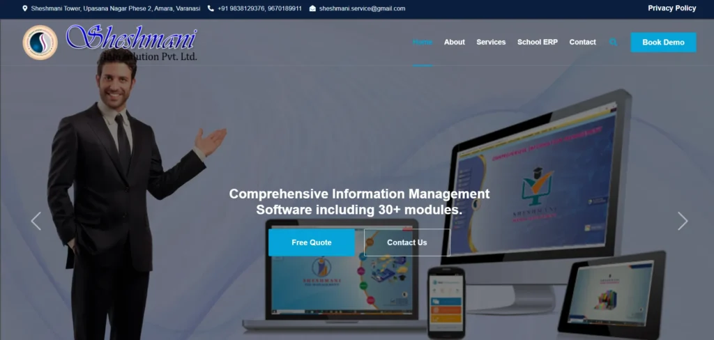  IT Company in Varanasi - Sheshm‌ani‌ Info Solutio‌n Pvt. Lt​d.