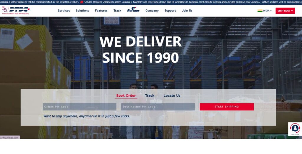 Shipping Companies in Delhi