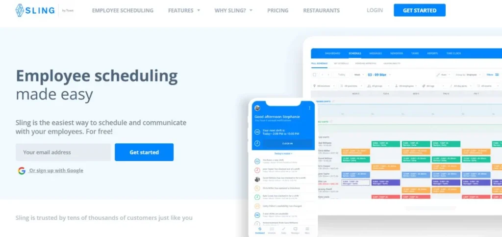 Sling-Employee Management Tools