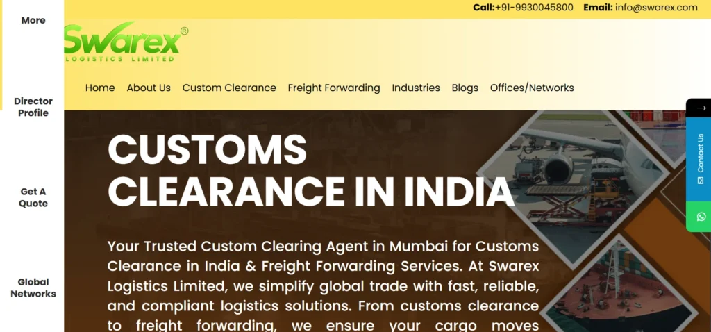 Swarex Logistics Ltd - shipping companies in kolkata