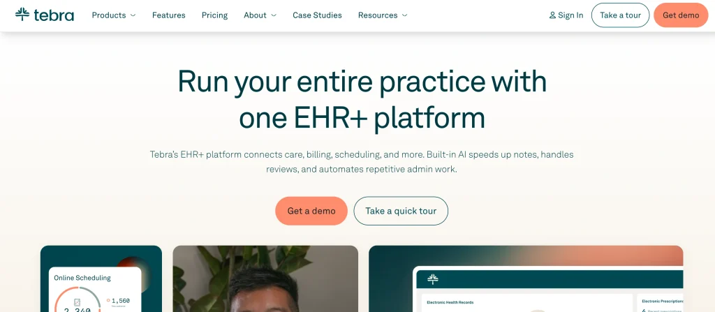 healthcare management software - Tebra
