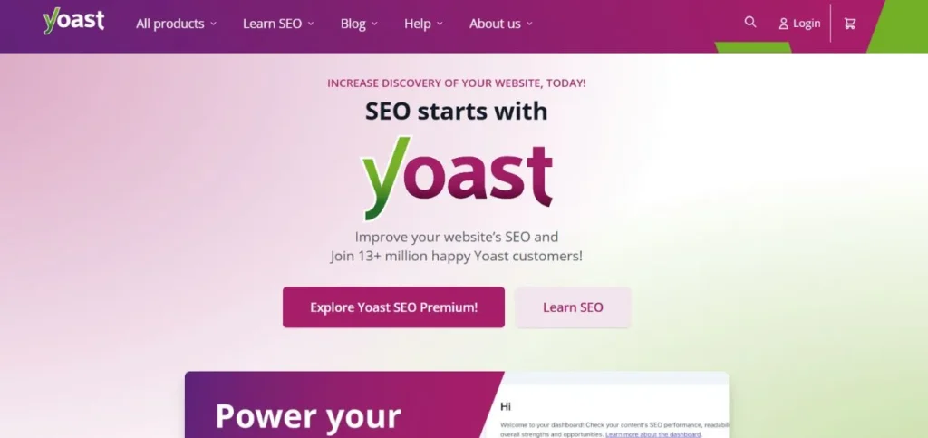 Yoast SEO - Optimization Tools