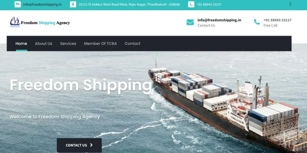 Shipping companies in thoothukudi