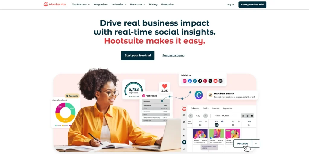 Hootsuite-social media customer service tools