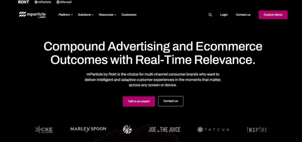 mParticle - Customer Data Platform Software