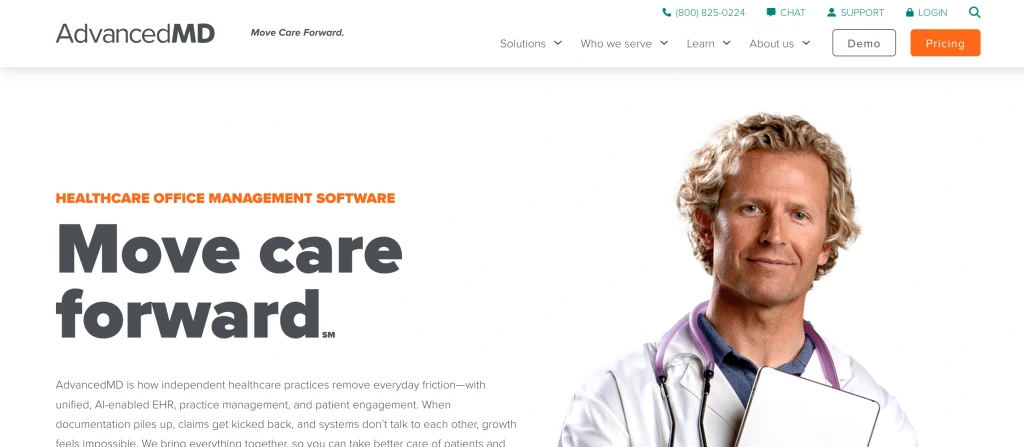 healthcare management software - ‍AdvancedMD
