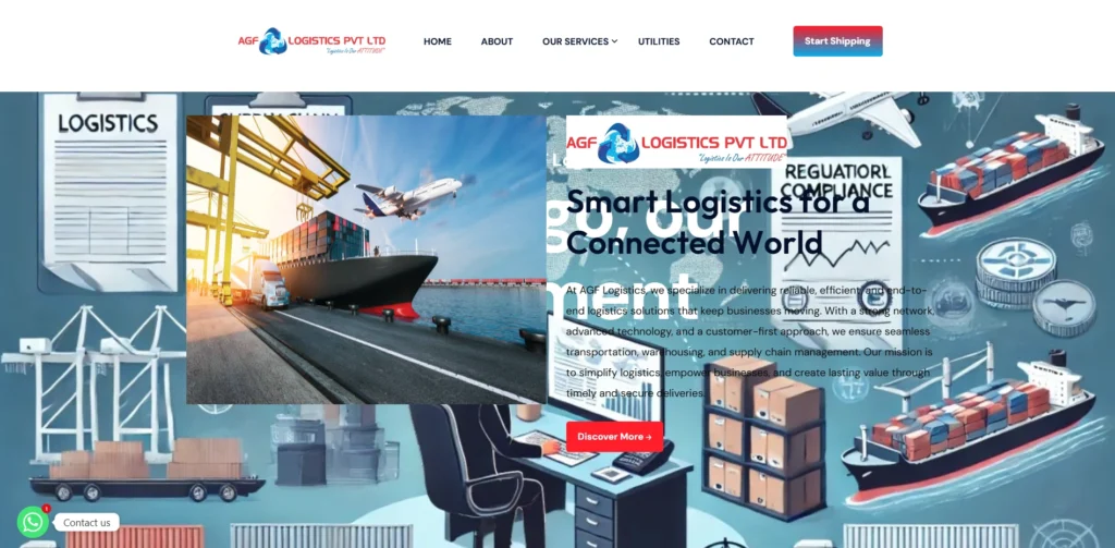 Shipping Company in Bangalore-  AGF Logistics Pvt L‍td⁠