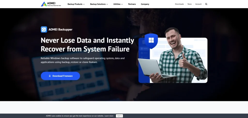 AOMEI Backupper-Hard Drive Cloning Software