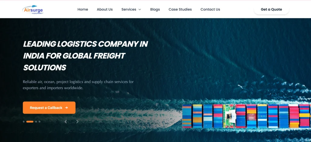 Shipping Company in Delhi - Airsurge Group