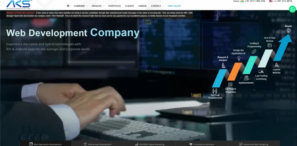 IT Companies in Faridabad-Aks Websoft Consulting