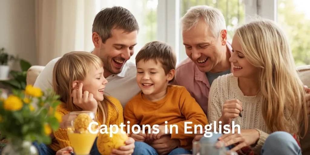 Captions for Family Pic