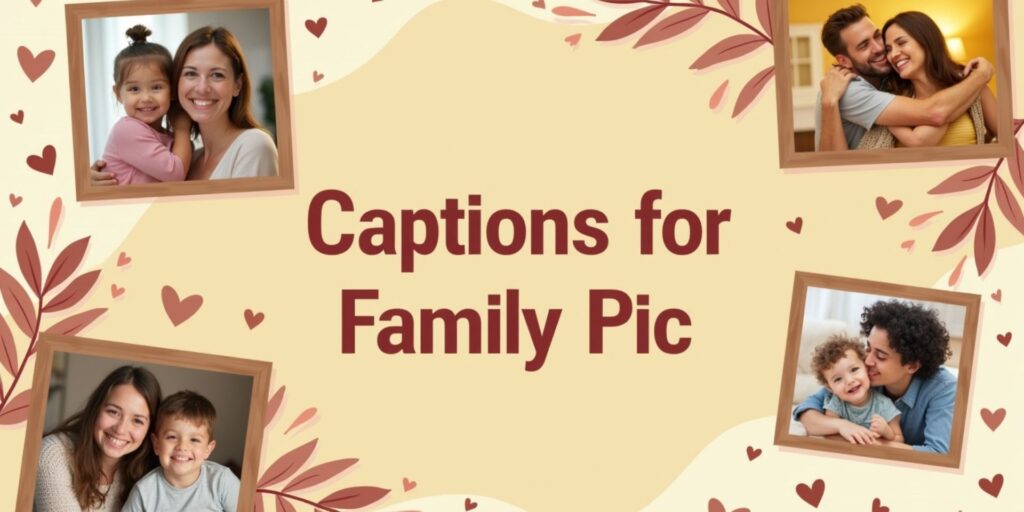 Captions for Family Pic