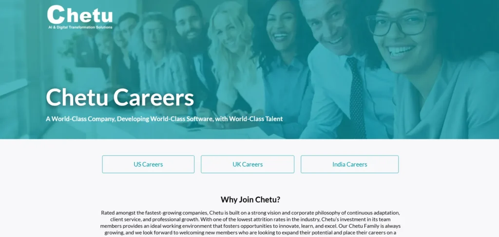 IT Companies in Agra- Chetu India Pvt. Ltd.