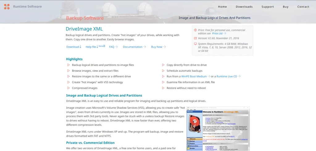 DriveImage XML-Hard Drive Cloning Software