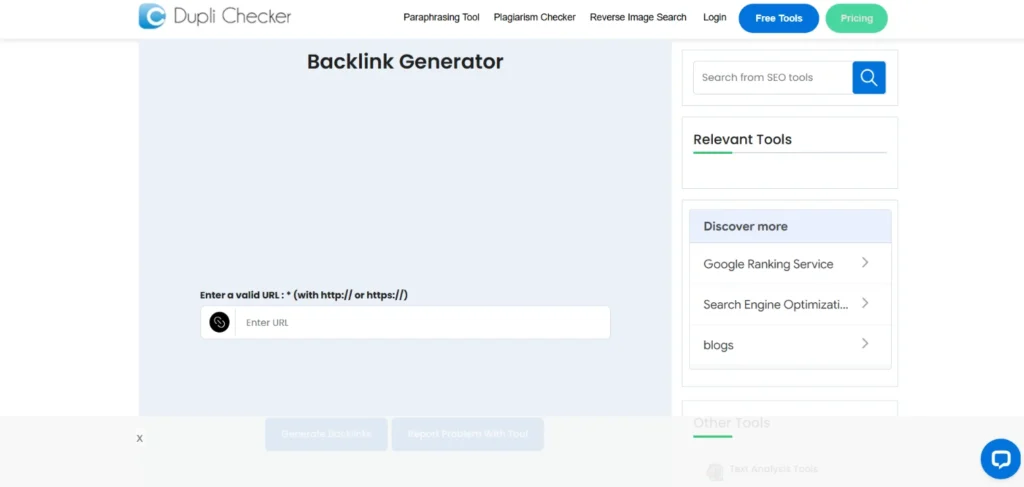 YouTube Backlink Generator Tool-DupliChecker