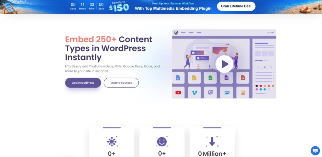YouTube Backlink Generator Tool-EmbedPress