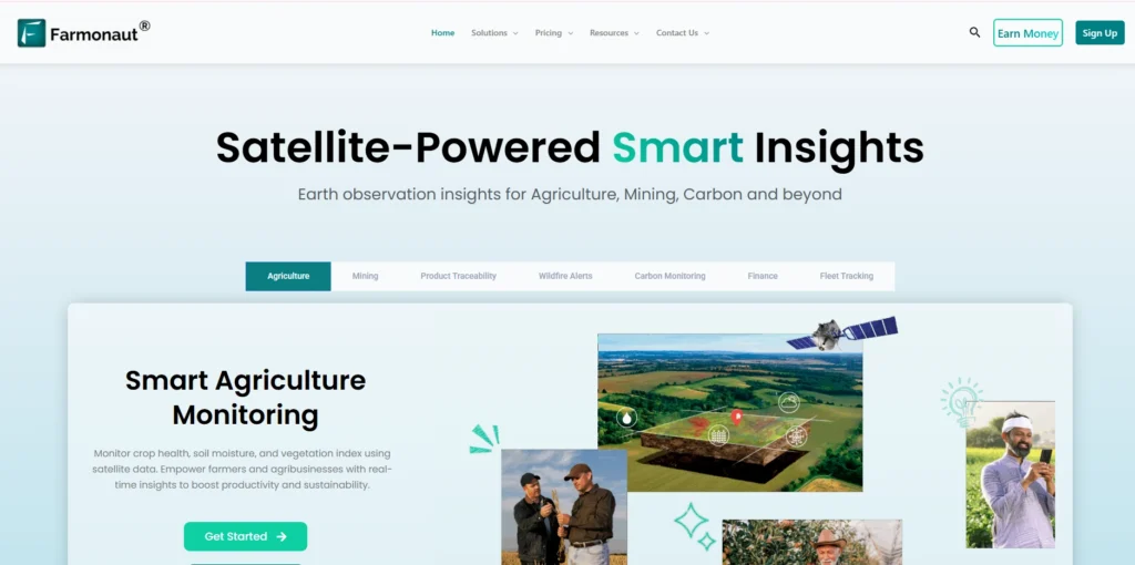 Farmonaut-Crop Management Software