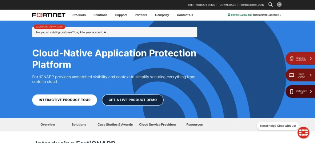 Fortinet FortiCWP-Cloud Security Tools