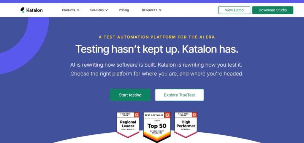 Katalon Studio - Automation Testing Tools
