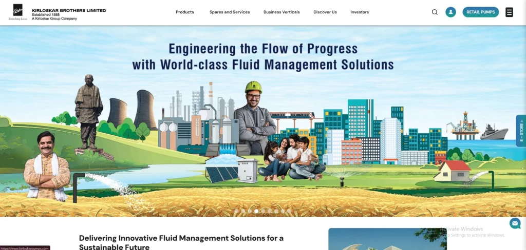 MNC Company in Nagpur-  Kirloskar B‌rot​he‍rs Limited