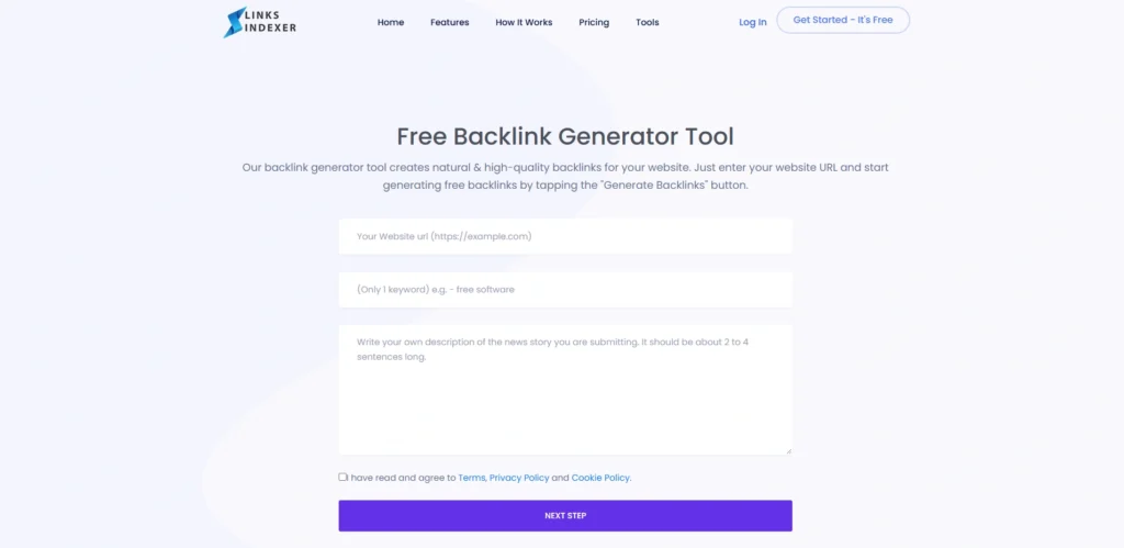 YouTube Backlink Generator Tool-Links Indexer