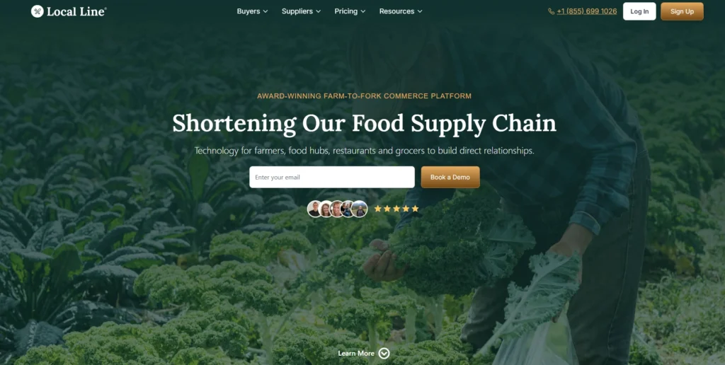 Local Line-Crop Management Software