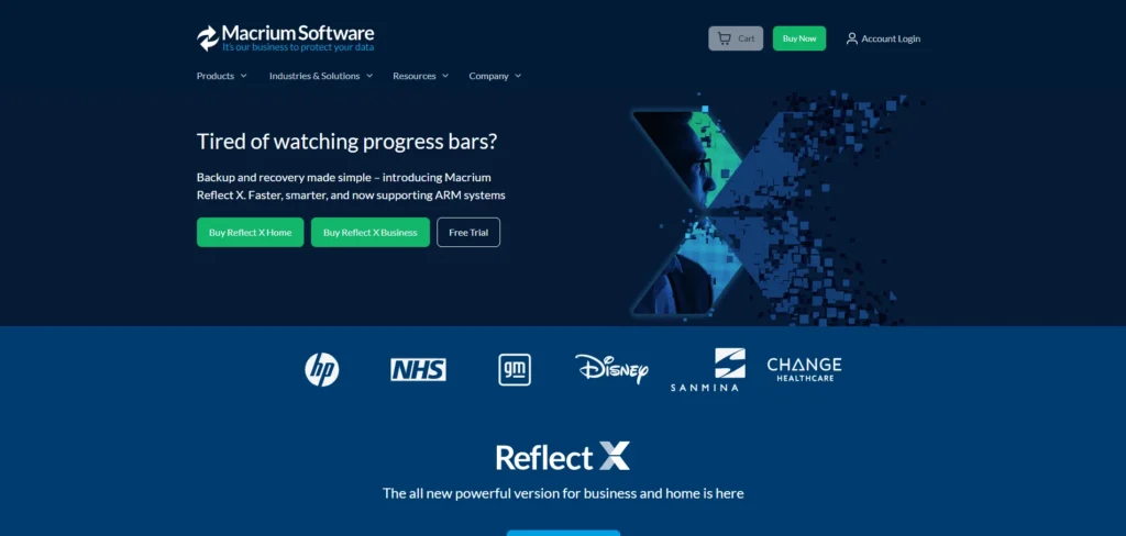 Macrium Reflect-Hard Drive Cloning Software