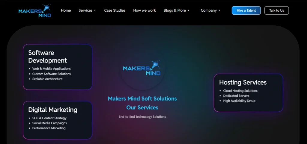 Software Company in Kakinada- Makers Mind Soft Solutions