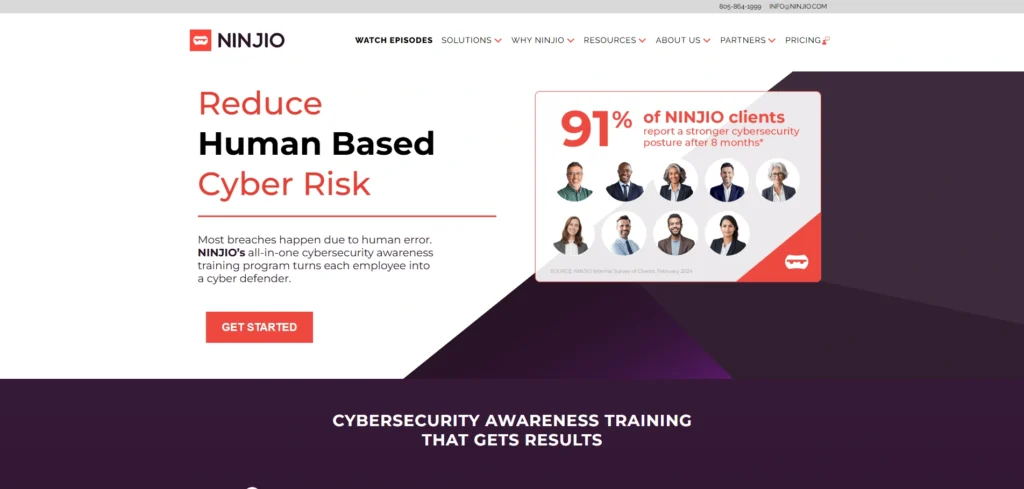NINJIO-Security Awareness Training Software