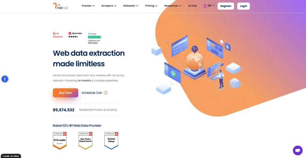 Proxy Server: NetNut