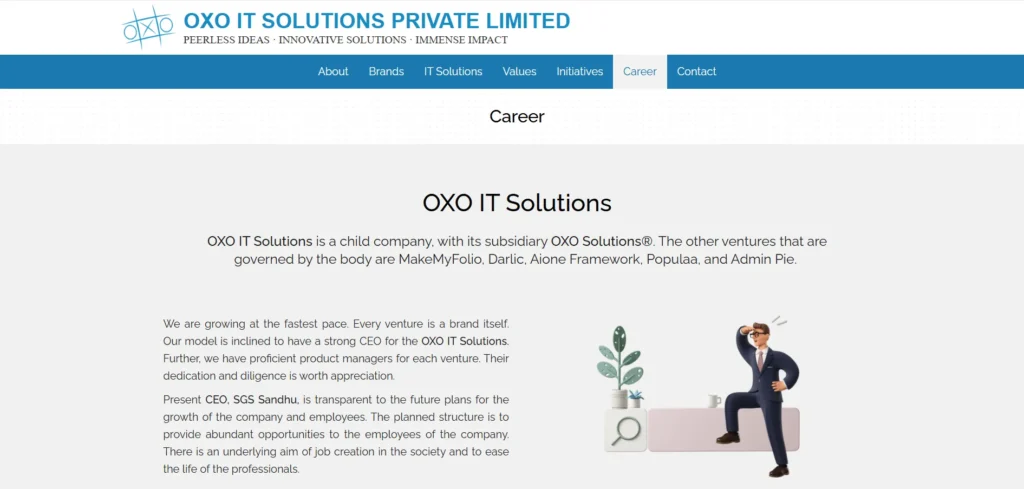  IT Companies in Amritsar - OXO IT Solutions Pvt. Ltd.