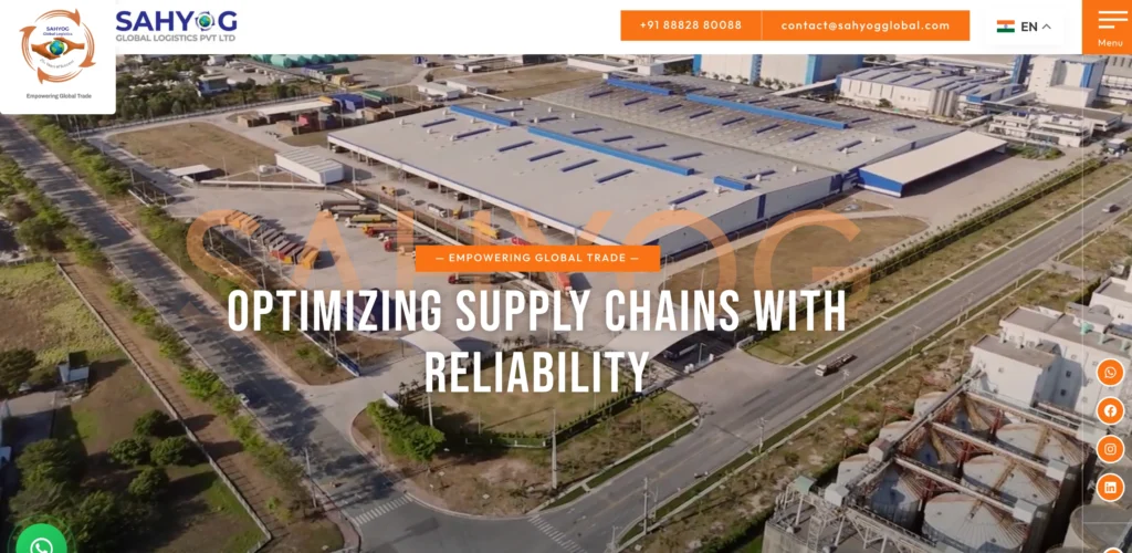 Shipping Company in Delhi - Sahyog Gl​oba⁠l Logist‍ics Pvt. Ltd