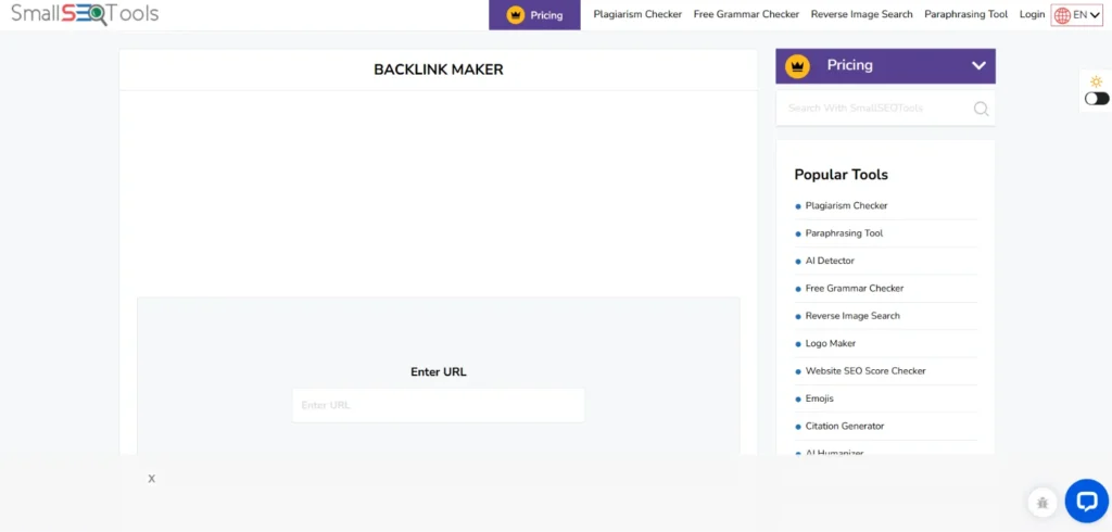 YouTube Backlink Generator Tool-Small SEO Tools