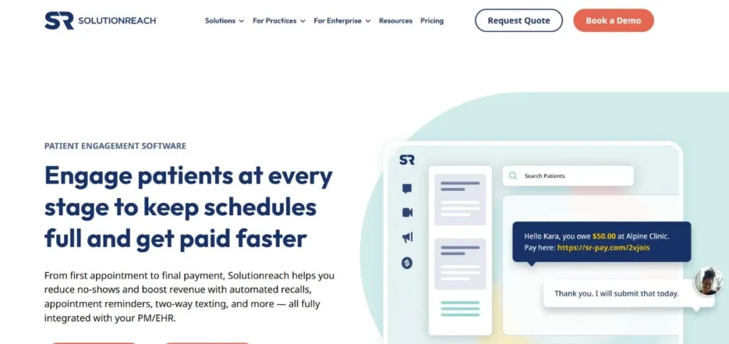 Solutionreach - Patient Communication Tools
