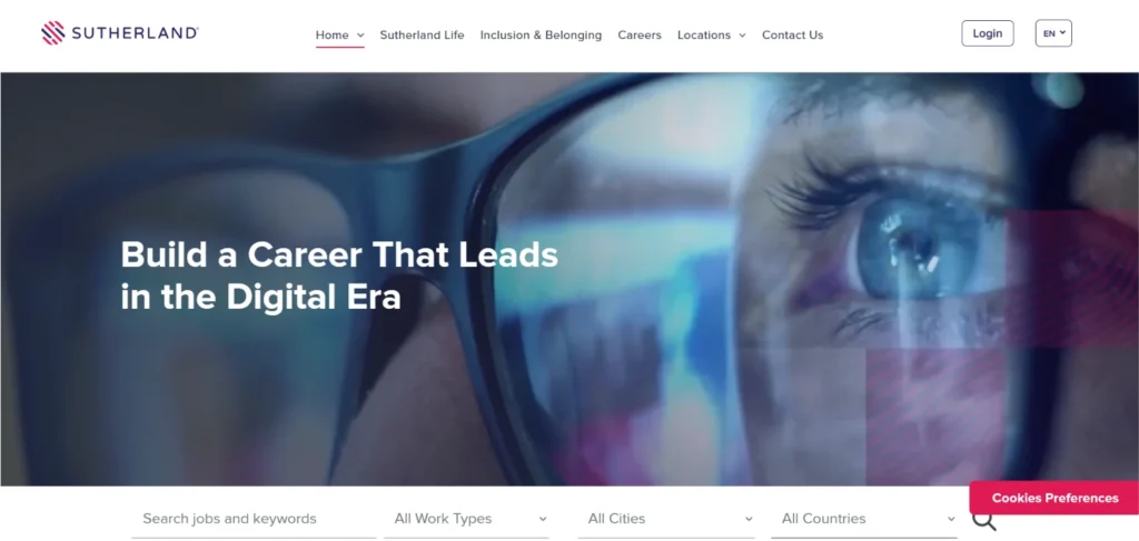 IT Company in Andhra Pradesh - Sutherland