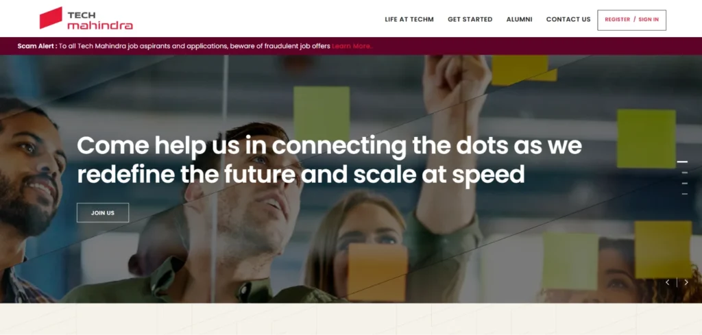 IT Company in Andhra Pradesh - Tech Mahindra