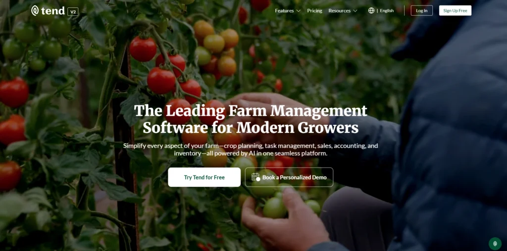 Tend-Crop Management Software