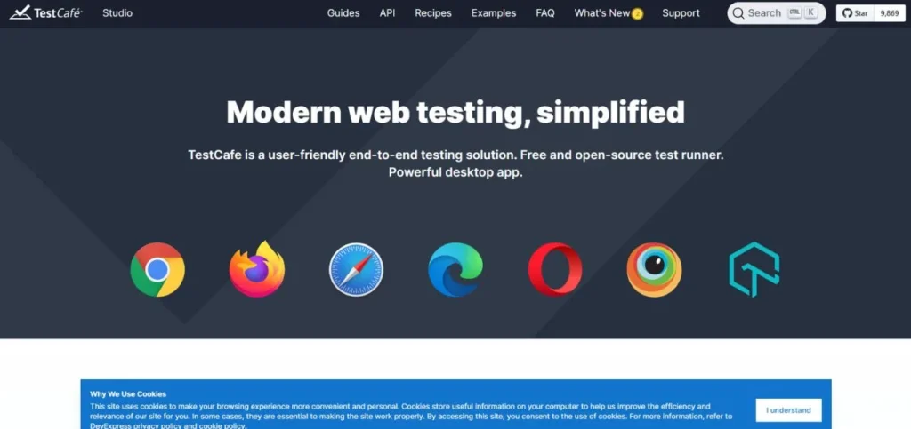 TestCafe - Automation Testing Tools
