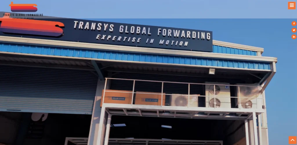  Shipping Company in Bangalore-  Transys Global Forward‍in⁠g Priv‌at‌e Limited