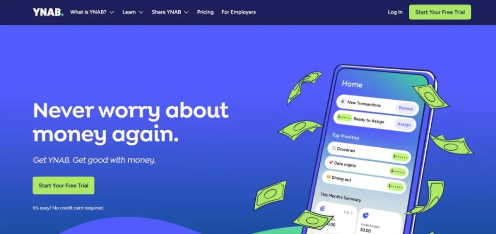 YNAB - Financial Management Tools