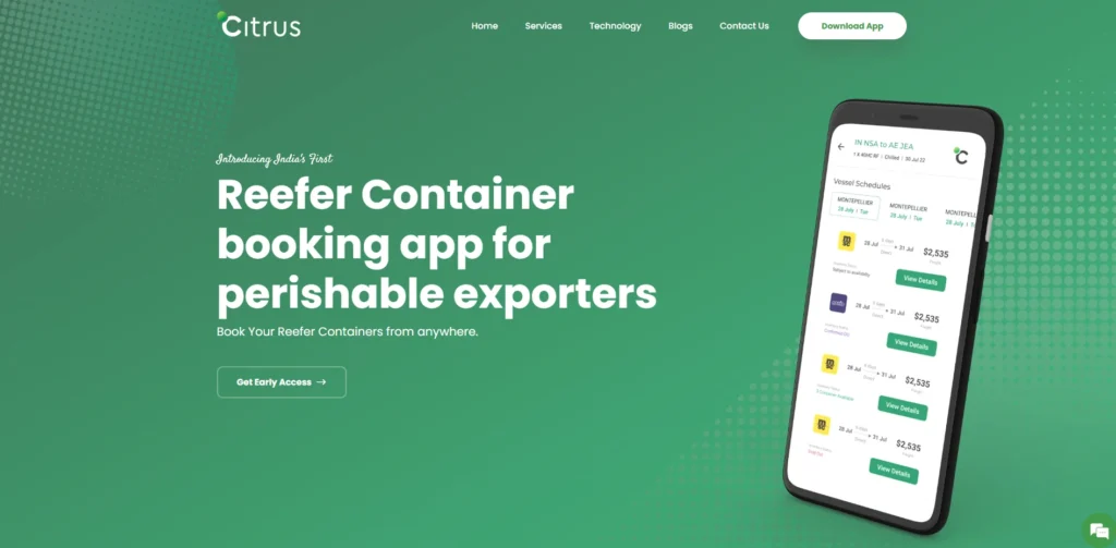 Shipping Company in Bangalore-  Citrus Freight