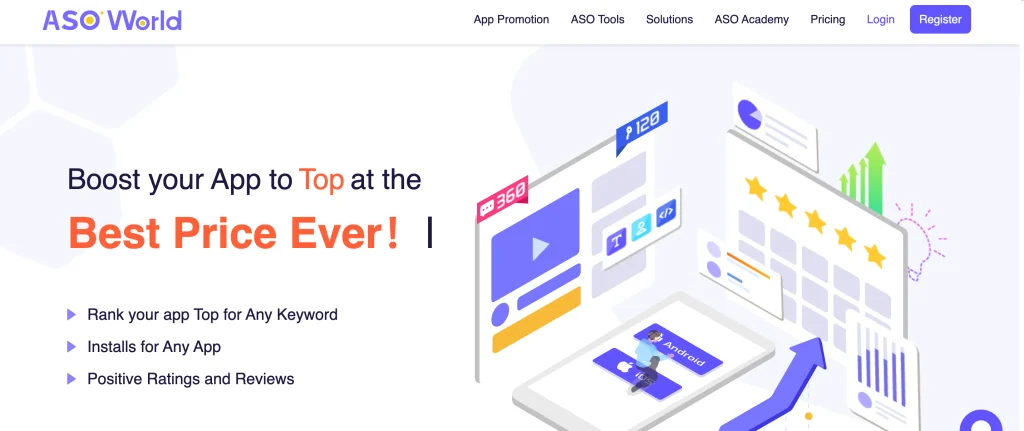 App store optimization company - ASO World