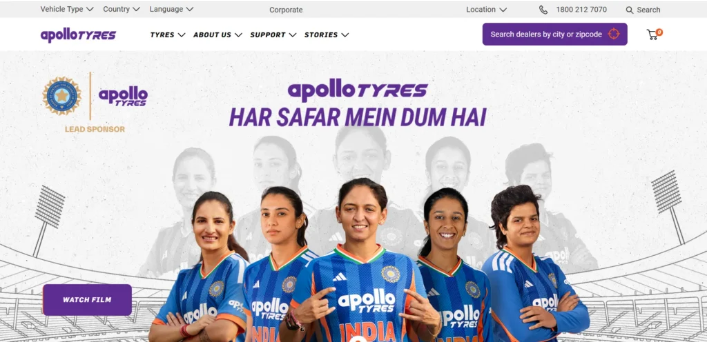  Manufacturing Company in Kerala -Ap‍ollo‍ Tyres