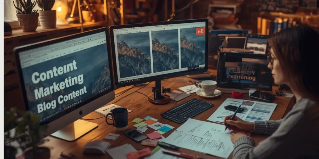 content marketing and blog creation - seo for lead generation