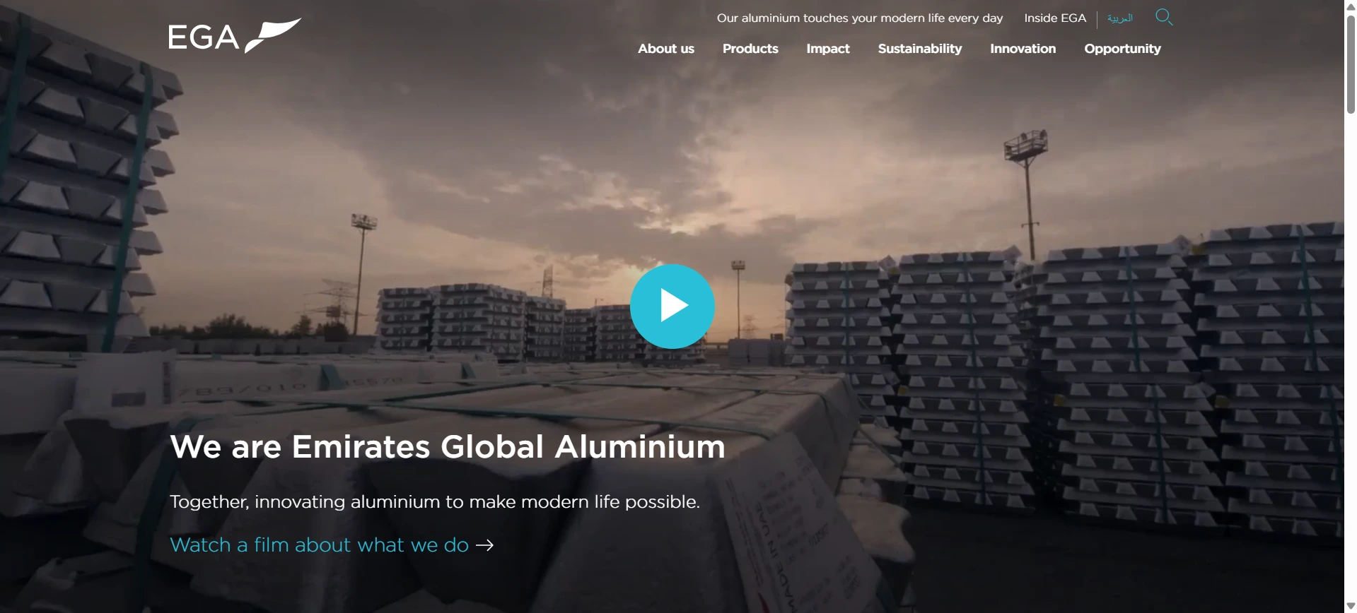Manufacturing Companies in UAE -  Emi​rates Gl​obal Alumi‌nium (EGA)