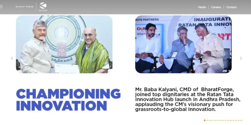 Manufacturing Companies in Pune - Bharat Forge Limited