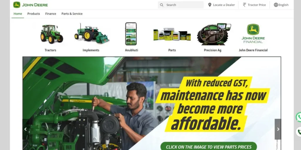 Manufacturing Companies in Pune - John Deere India Private Limited